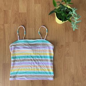 Candy coloured crop